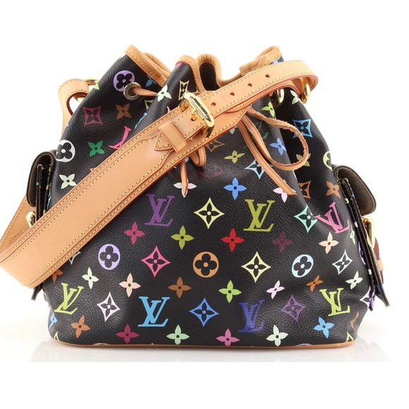 LOUIS VUITTON
Black Monogram Multicolore Petit Noe Bag - Picture 3 of 16